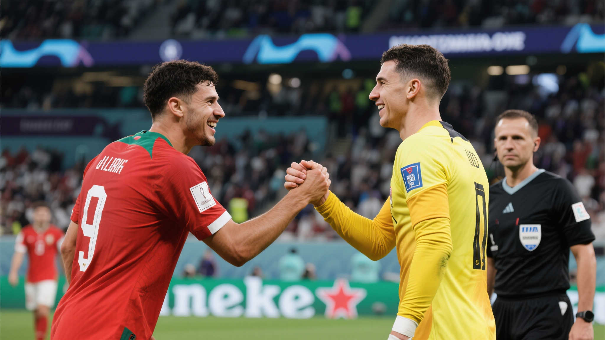 梅西冲穆里尼奥招手：场边互动成经典画面